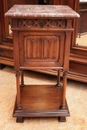 Gothic style Bedroom in Walnut, France 19th century