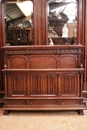 Gothic style Bedroom in Walnut, France 19th century