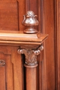 Gothic style Bedroom in Walnut, France 19th century