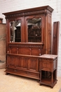 Gothic style Bedroom in Walnut, France 19th century