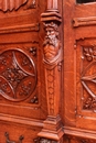 Gothic/renaissance style Office set in Oak, France 19th century