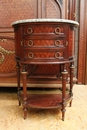 Louis XVI style Bedroom in mahogany & bronze, France 19th century