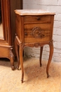 Louis XV style Bedroom in Walnut, France 19th century