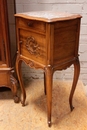 Louis XV style Bedroom in Walnut, France 19th century