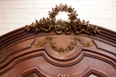 Louis XVI style Bedroom in mahogany and bronze, France 19th century