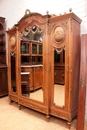 Louis XVI style Bedroom in mahogany and bronze, France 19th century