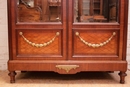 Louis XVI style Bedroom in mahogany  bronze wedgewood, France 19th century