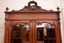 Louis XVI style Bedroom in Walnut, France 1900