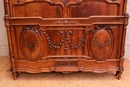 Louis XVI style Bedroom in Walnut, France 1900