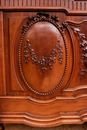 Louis XVI style Bedroom in Walnut, France 1900