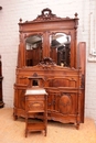 Louis XVI style Bedroom in Walnut, France 1900