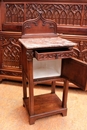 Gothic style Bedroom in Walnut, France 19th century