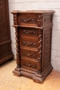 Hunt style Bedroom in Oak, France 19th century