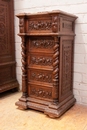 Hunt style Bedroom in Oak, France 19th century