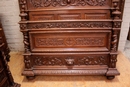 Hunt style Bedroom in Oak, France 19th century