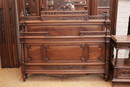 Louis XVI style Bedroom in Walnut, France 19th century