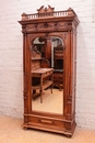 Renaissance style Bedroom in Walnut, France 19th century