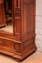 Renaissance style Bedroom in Walnut, France 19th century