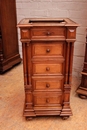 Renaissance style Bedroom in Walnut, France 19th century