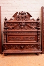 Renaissance style Bedroom in Oak, France 19th century