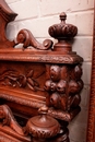 Renaissance style Bedroom in Oak, France 19th century