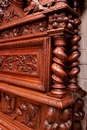 Renaissance style Bedroom in Oak, France 19th century