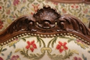 Louis XV style Sofa set in Walnut, France 19th century