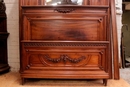 Louis XVI style Bedroom in mahogany, France 1900