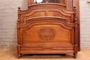 Renaissance style Bedroom in Walnut, France 19th century