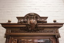 Renaissance style Bedroom in Walnut, France 19th century