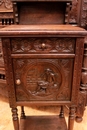 Breton style Bedroom in Oak, France 1900