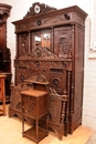 Breton style Bedroom in Oak, France 1900