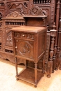 Breton style Bedroom in Oak, France 1900