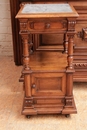 Henri II style Bedroom in Walnut, France 19th century