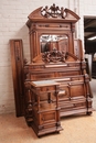 Henri II style Bedroom in Walnut, France 19th century