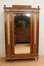 Louis XVI style Bedroom in mahogany & bronze, France 19th century