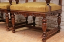 Renaissance style Sofa set in Walnut, France 19th century