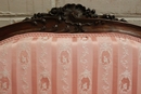 Louis XV style Sofa set in Walnut, France 19th century