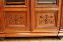 Henri II style Bookcase in Walnut, France 19th century