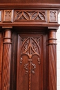 Gothic style Bedroom in Walnut, France 19th century