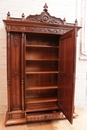 Gothic style Bedroom in Walnut, France 19th century