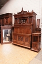 Gothic style Bedroom in Walnut, France 19th century