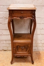 Louis XV style Bedroom in Walnut, France 19th century