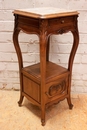 Louis XV style Bedroom in Walnut, France 19th century