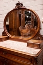 Louis XV style Bedroom in Walnut, France 19th century