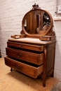 Louis XV style Bedroom in Walnut, France 19th century