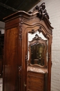 Louis XV style Bedroom in Walnut, France 19th century