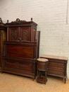 4 pc Louis XVI bedroom in mahogany 