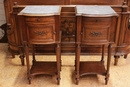 Louis XVI style Bedroom in Walnut, France 19th century