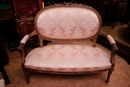 Louis XVI style Sofa set in gilt wood, France 1900